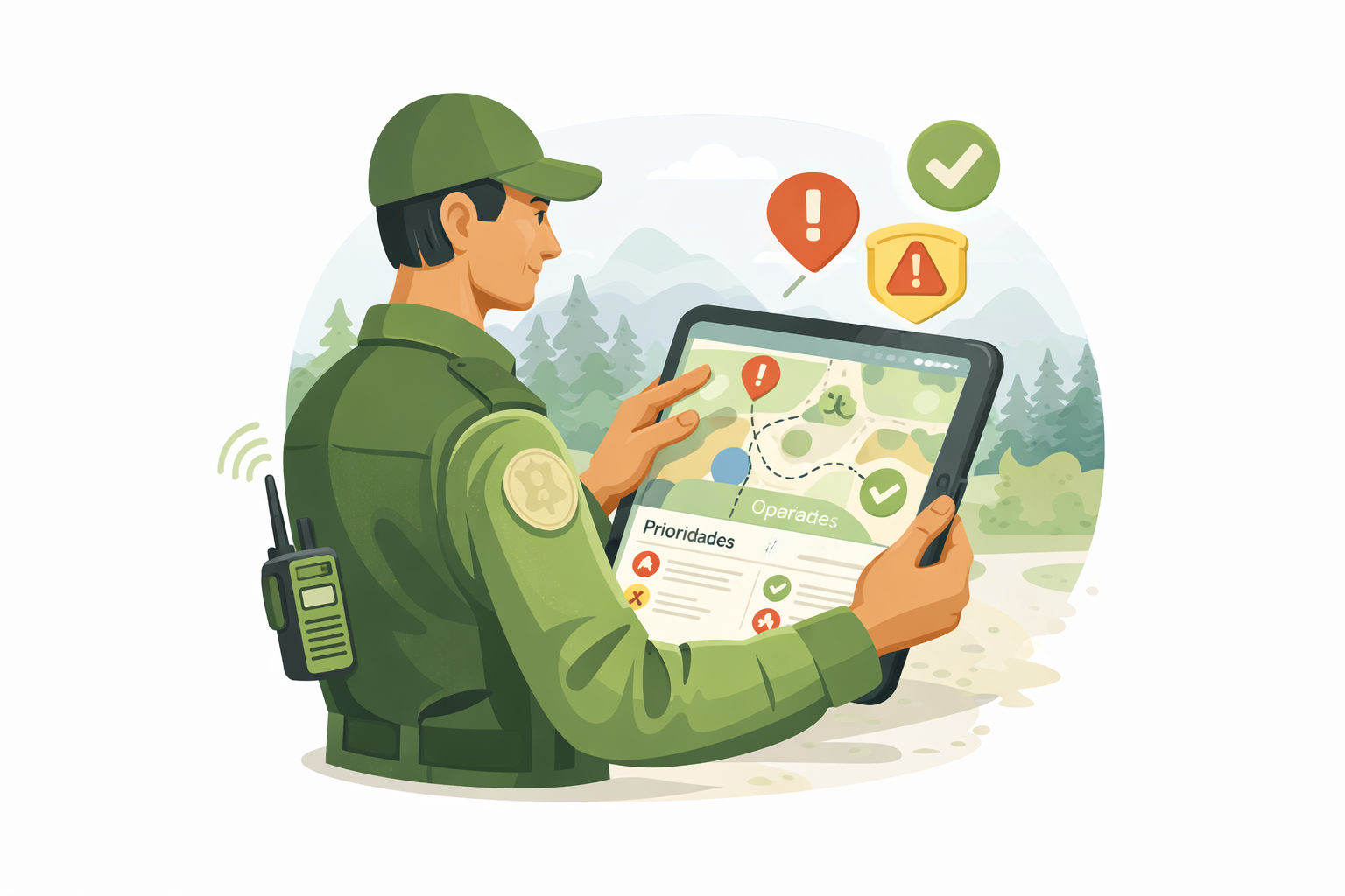 Vista operativa de incidentes