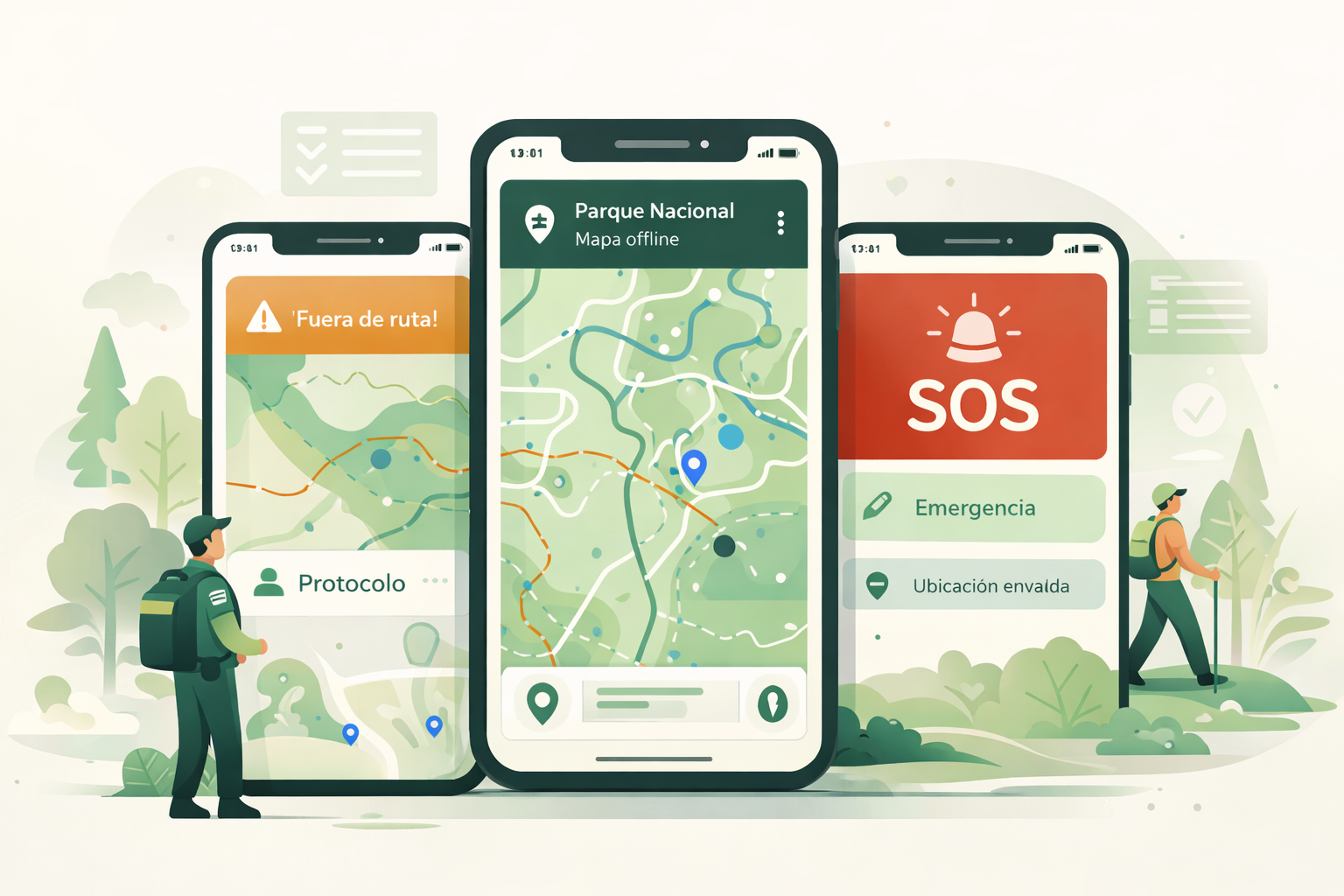 Rüpü: app móvil para seguridad y protocolos en parques